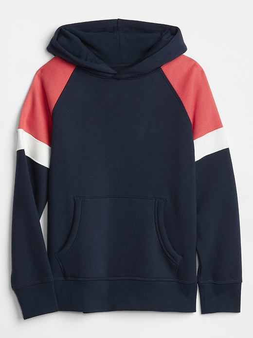 View large product image 1 of 1. Kids Colorblock Pullover Hoodie