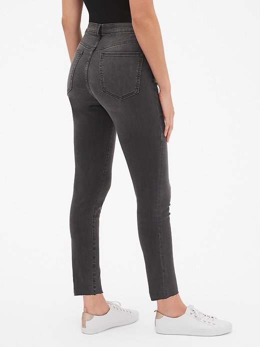 Image number 2 showing, High Rise Legging Skimmer Jeans with Button Fly