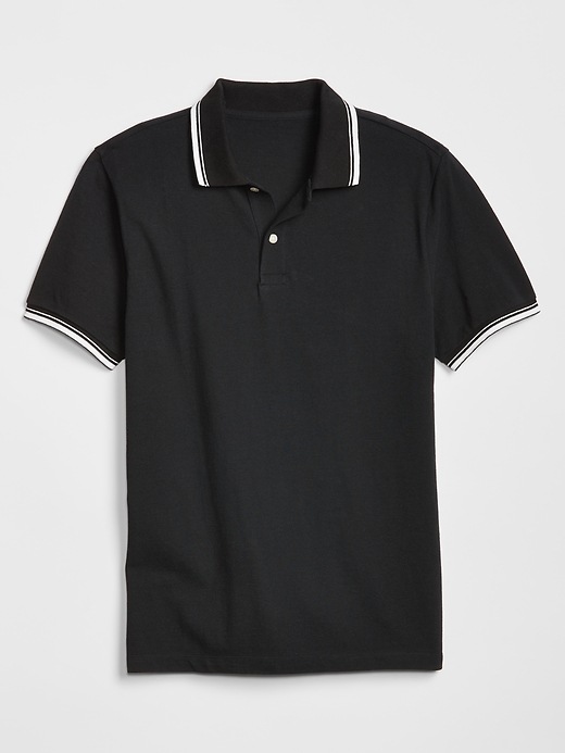 Image number 2 showing, Tipped Pique Polo
