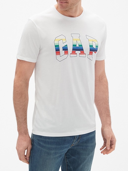 Image number 1 showing, Gap Logo Graphic T-Shirt In Jersey