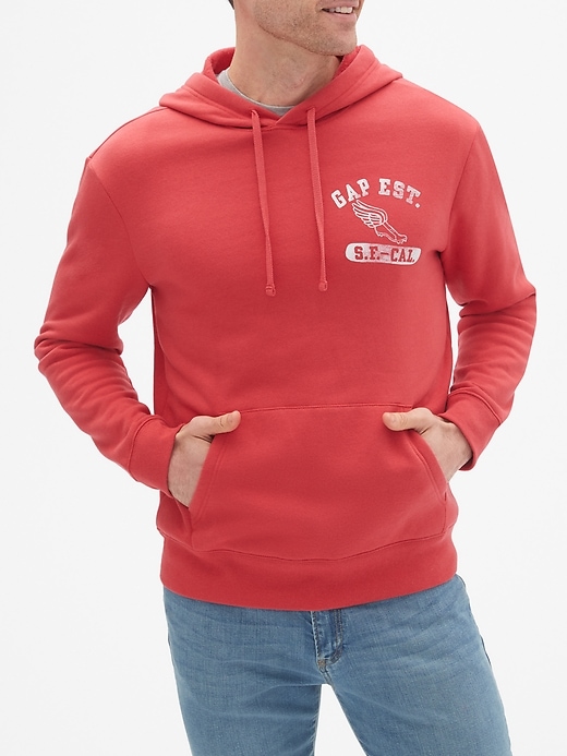 Image number 1 showing, Athletic Gap Logo Pullover Hoodie Sweatshirt