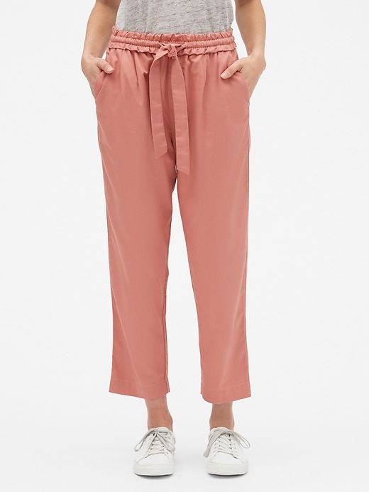 View large product image 1 of 1. Mid Rise Ankle Pants