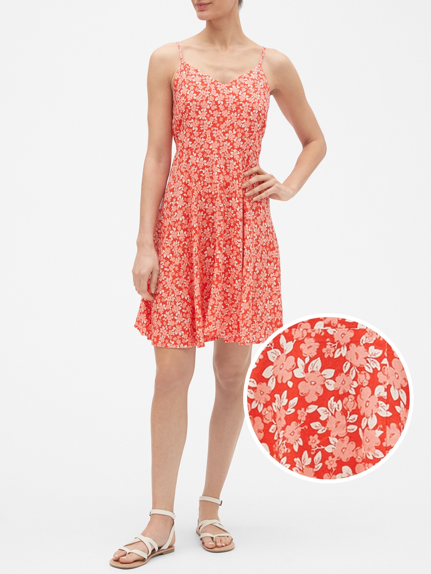 Gap fit and flare cami dress outlet