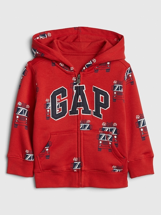 View large product image 1 of 1. Toddler Gap Logo Fleece Hoodie