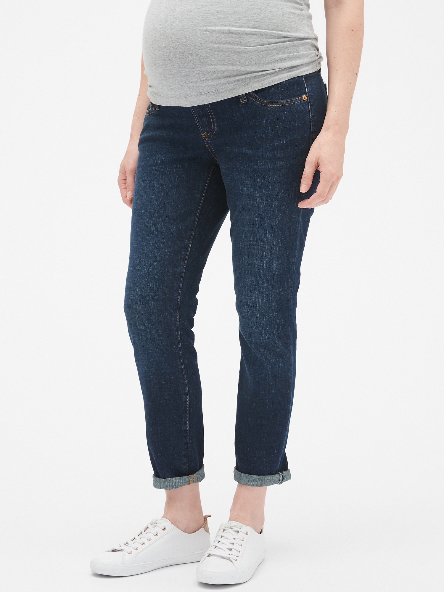 gap maternity girlfriend jeans