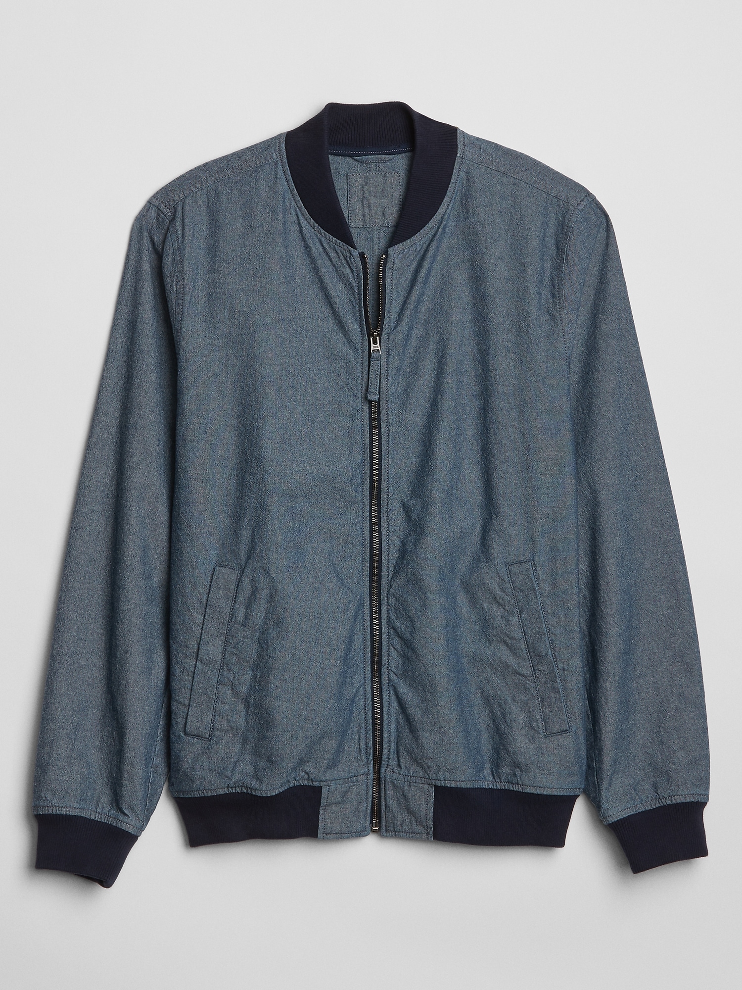 Chambray Bomber Jacket | Gap Factory