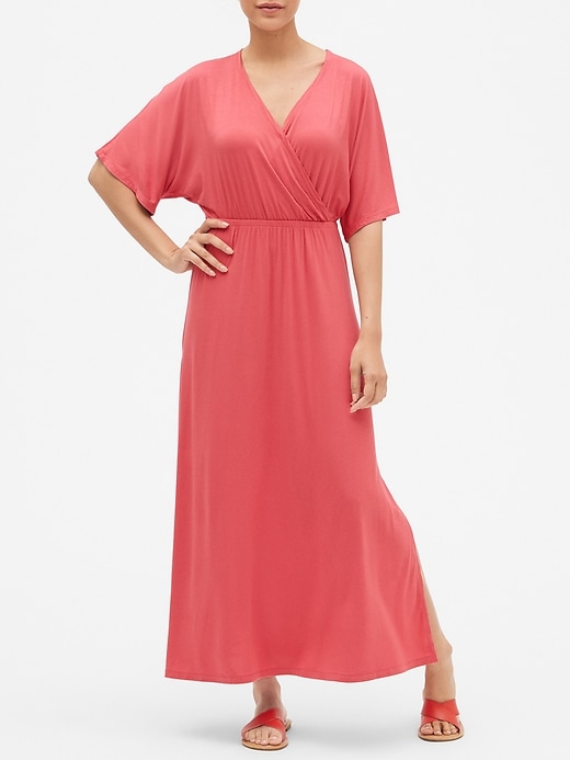 Image number 5 showing, Kimono Maxi Dress in Rayon