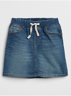 denim skirt gap