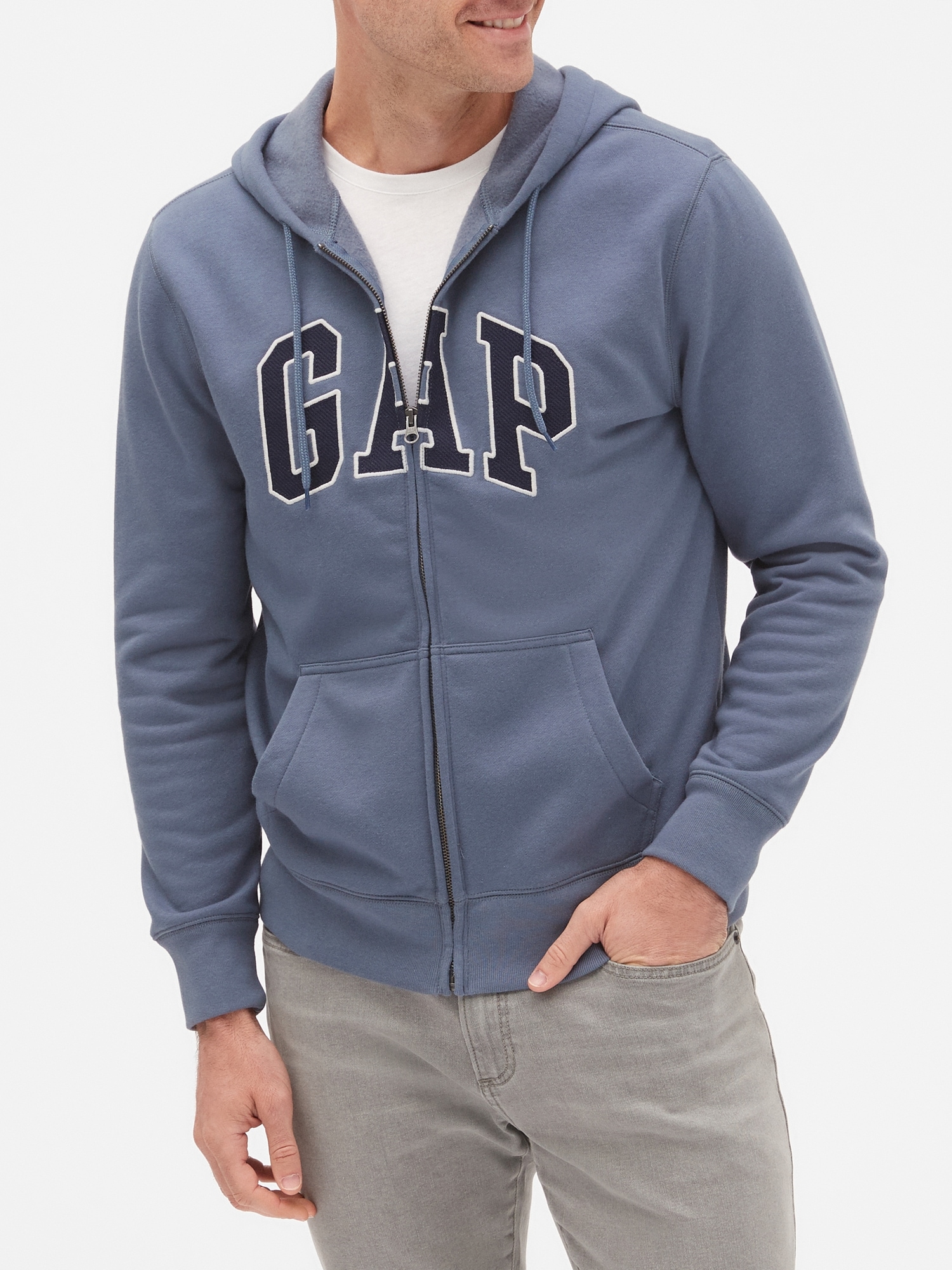 Shop Kids Logo Zip Hoodie For Boy | UAE