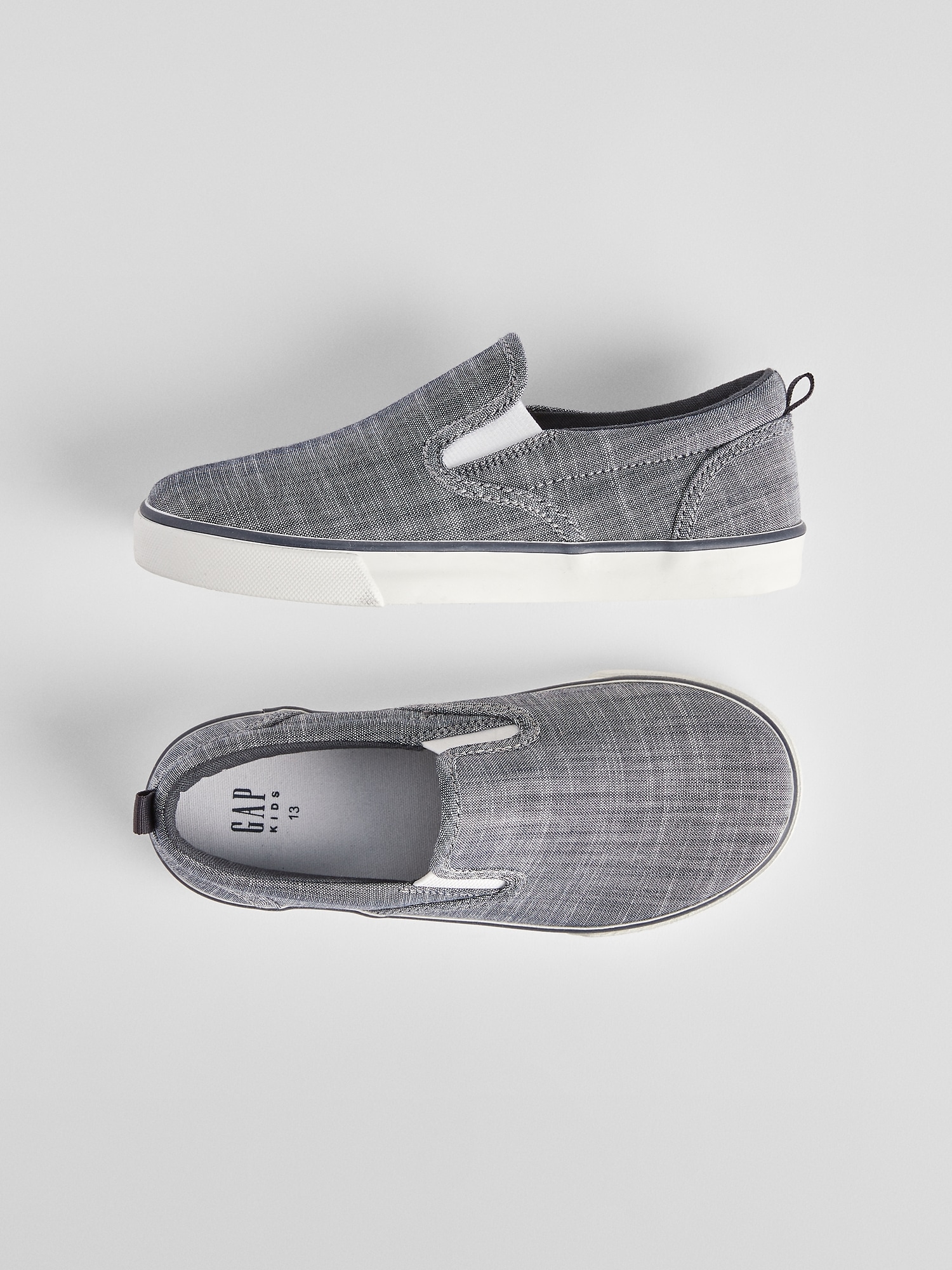 Kids Chambray Slip-On Sneakers | Gap 