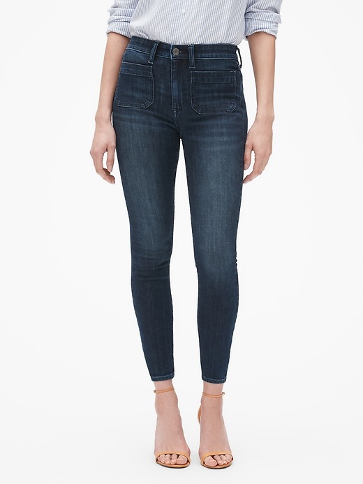 High Rise Legging Skimmer Jeans Gap Factory
