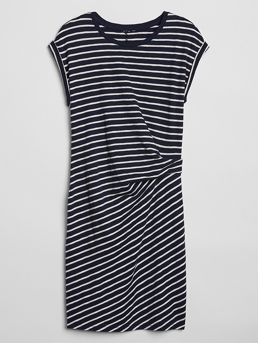 Image number 3 showing, Stripe Dress with Gathered Waist