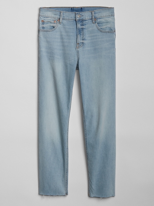 Image number 3 showing, High Rise Cheeky Straight Jeans