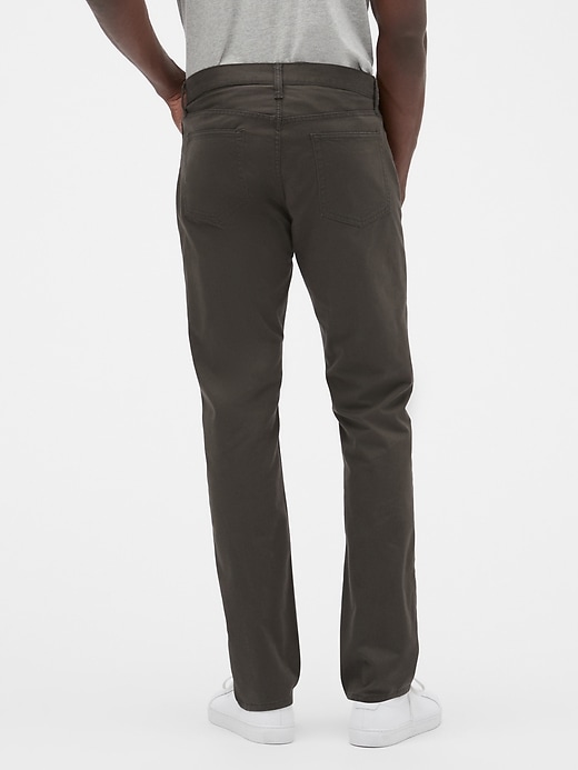 Image number 2 showing, GapFlex Twill Pants in Slim Stretch