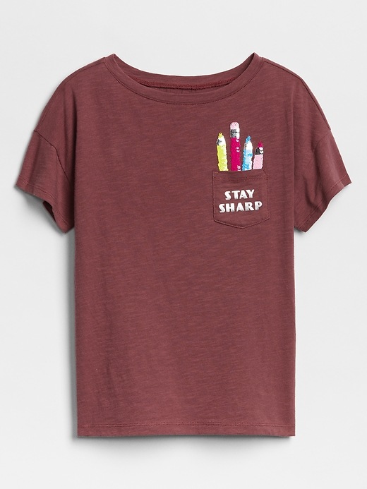 Image number 9 showing, Kids Flippy Sequin T-Shirt
