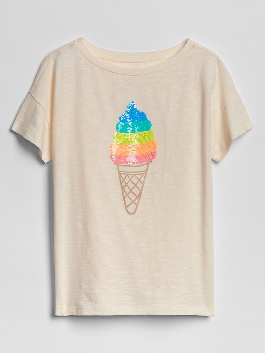 Image number 6 showing, Kids Flippy Sequin T-Shirt