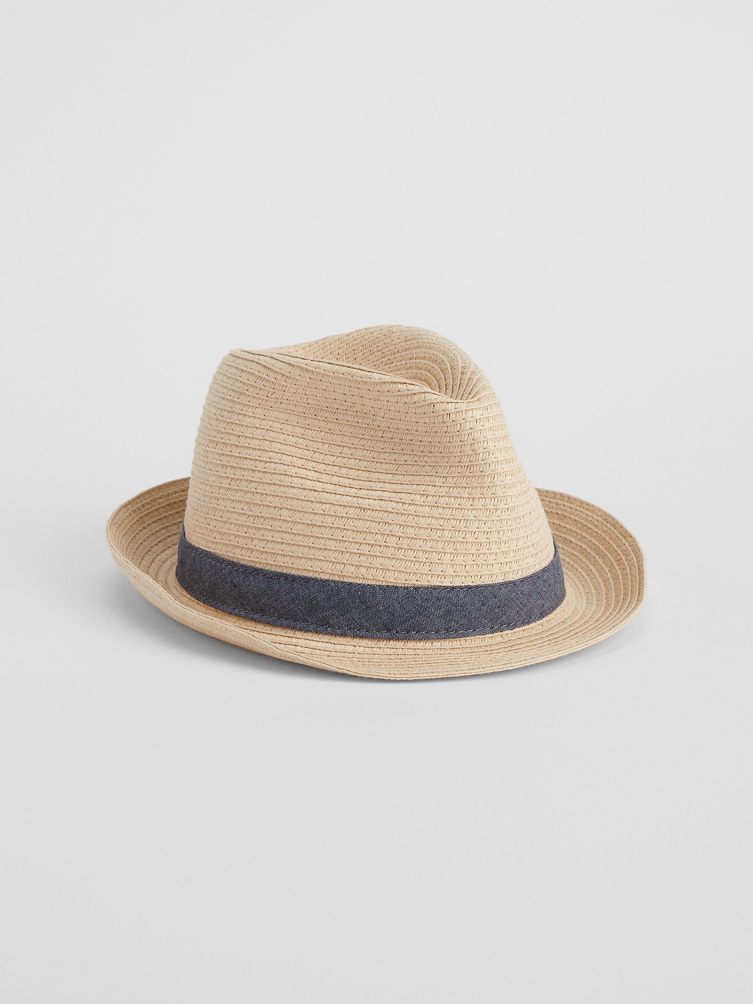 Kids Straw Fedora Gap Factory