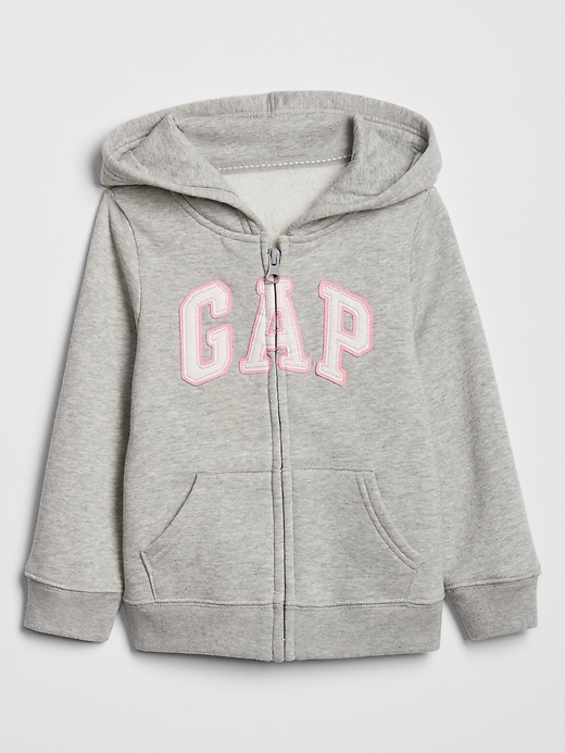 View large product image 1 of 1. babyGap Logo Zip Hoodie