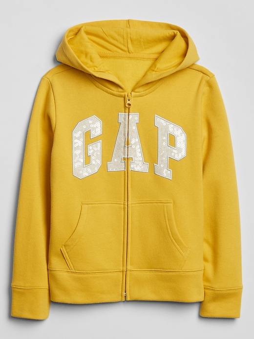 YELLOW HOODED SHIRT WITH LONG SLEEVES IN JERSEY, CHILD YELLOW HOODED SHIRT WITH LONG SLEEVES IN JERSEY, CHILD