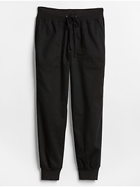 Drawstring Joggers In Twill With Washwell&#153