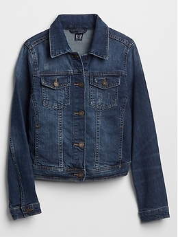 Gap girls jean jacket discount