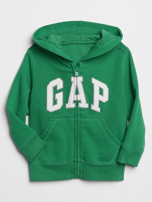 View large product image 1 of 1. babyGap Gap Logo Zip Hoodie