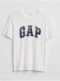 View large product image 3 of 3. Gap Logo T-Shirt In Slub