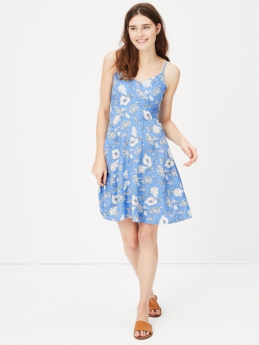 Fit and Flare Cami Dress | Gap Factory