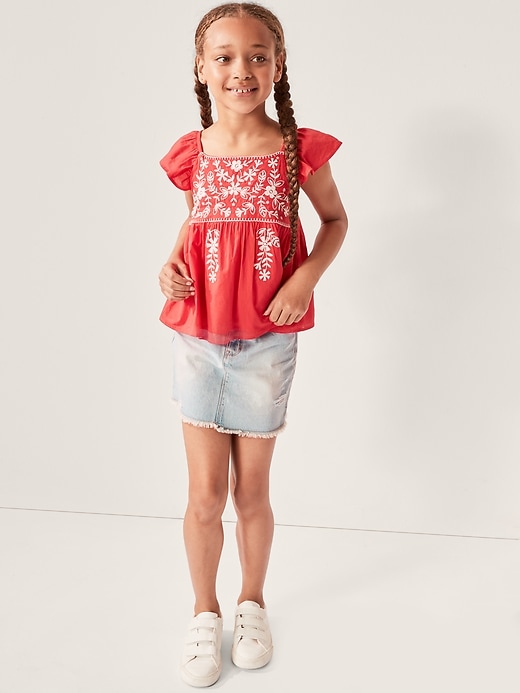 Kids Denim Skirt Gap Factory