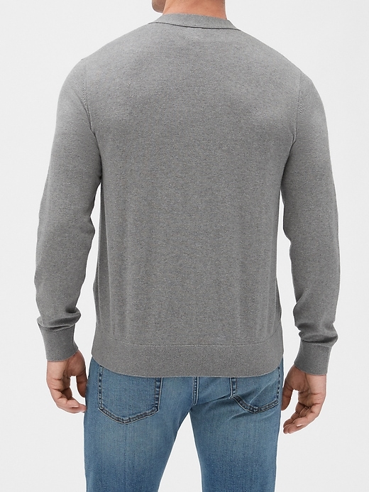 Image number 2 showing, V-Neck Cardigan Sweater