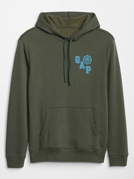 Image number 2 showing, Gap Athletic Logo Pullover Hoodie