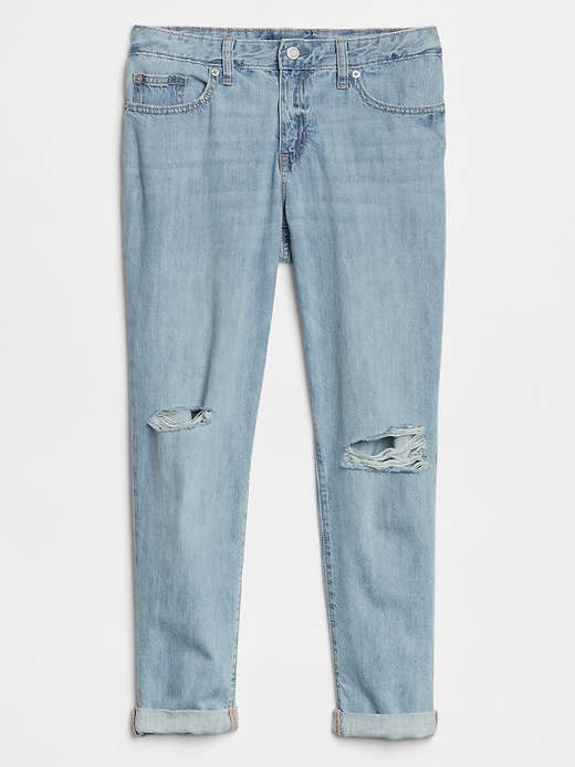 Image number 3 showing, Mid Rise Sexy Boyfriend Jeans