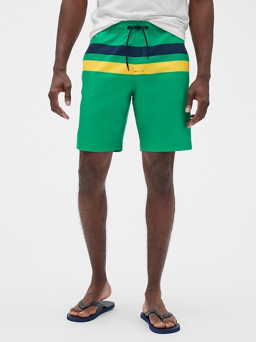 View large product image 1 of 1. 9" Swim Trunks