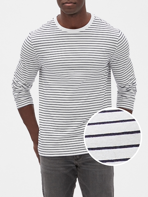View large product image 1 of 1. Stripe T-Shirt
