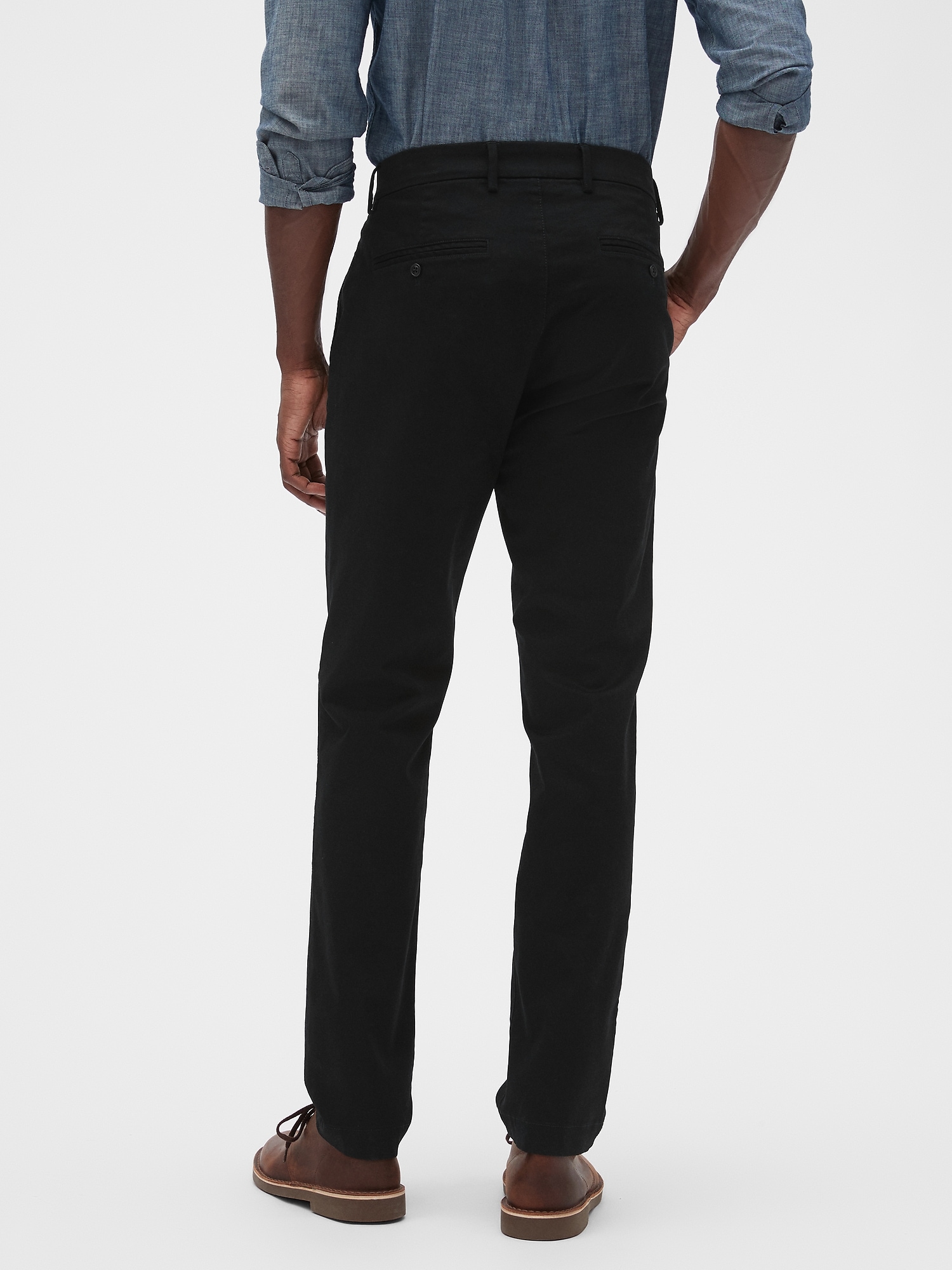 gap athletic fit khakis