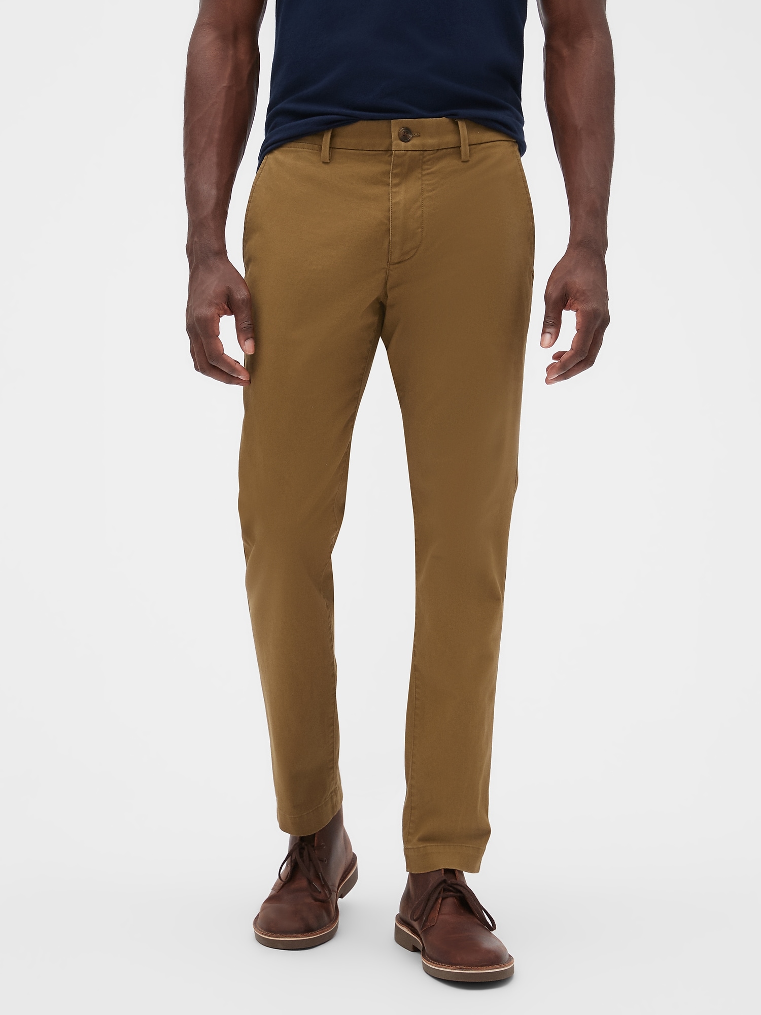 hybrid khakis in slim fit with gapflex