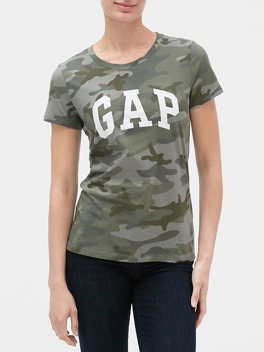 gap women's logo tee