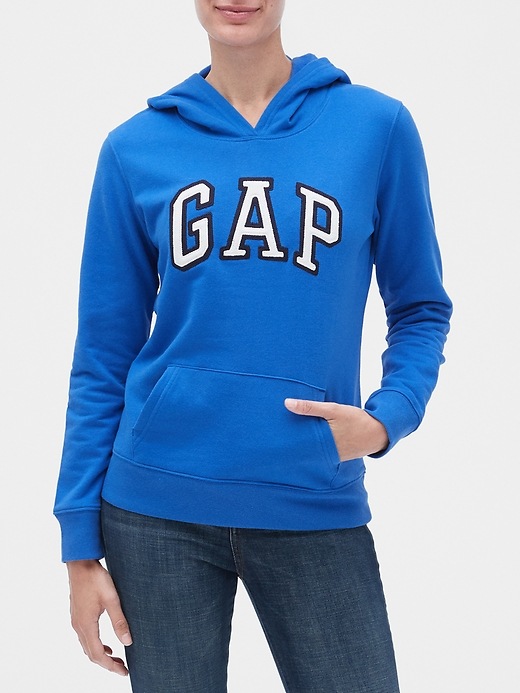 View large product image 1 of 1. Gap Logo Fleece Hoodie