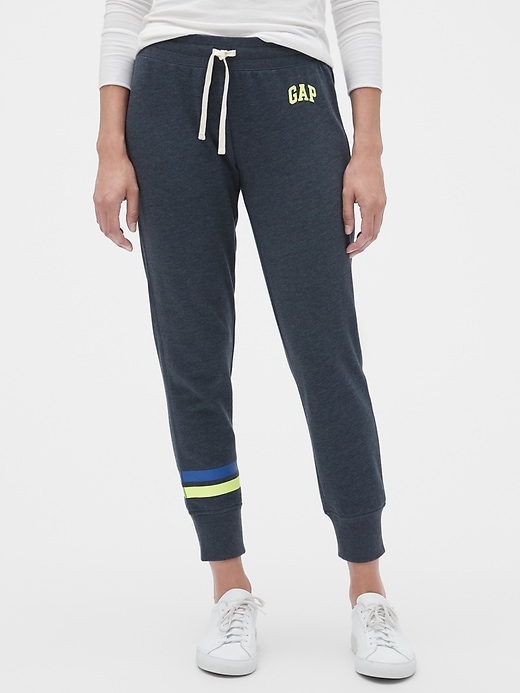 Image number 5 showing, Gap Logo Contrast-Stripe Joggers in French Terry
