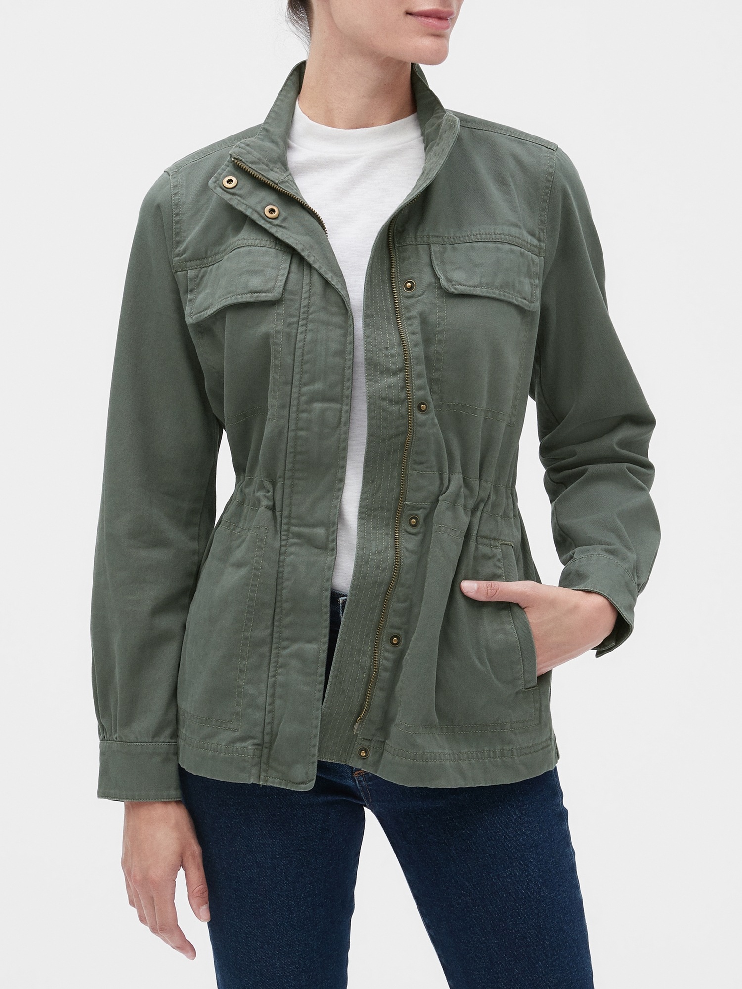 gap ladies denim shirt