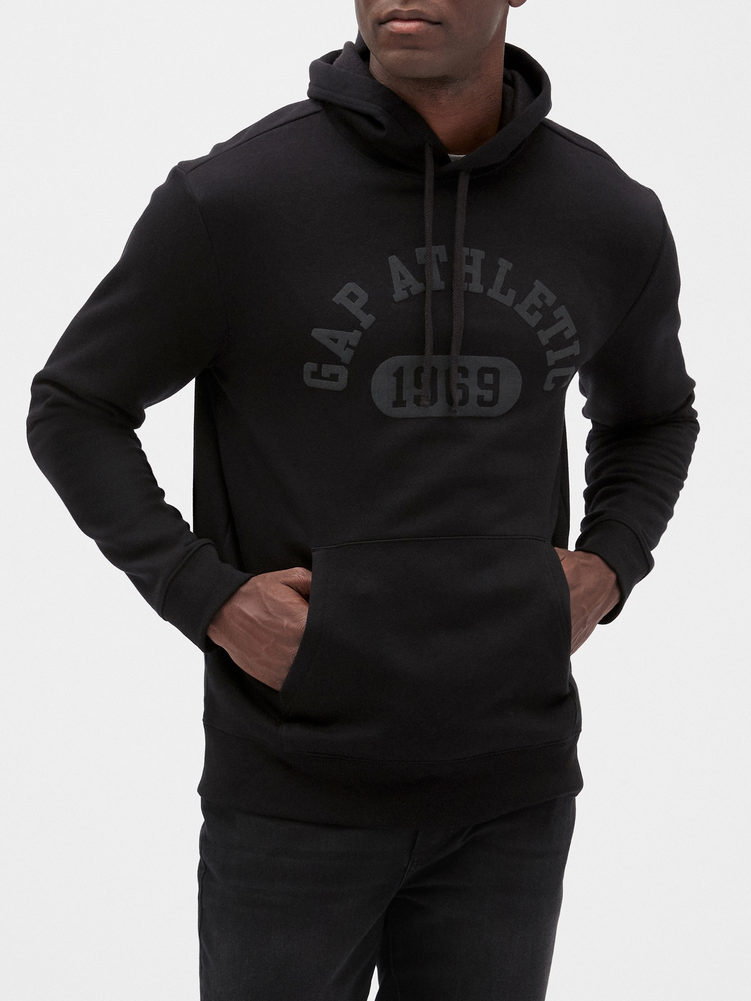 Gap Athletic Logo Pullover Hoodie Gap Factory