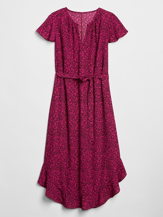 Image number 3 showing, Print Flutter Midi Dress