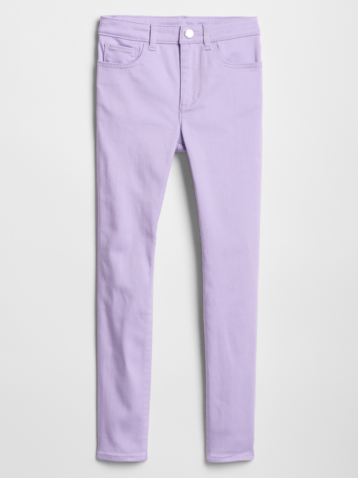 New BABYGAP Toddler Girls Lavender High Stretch Legging Jean 1969 Denim