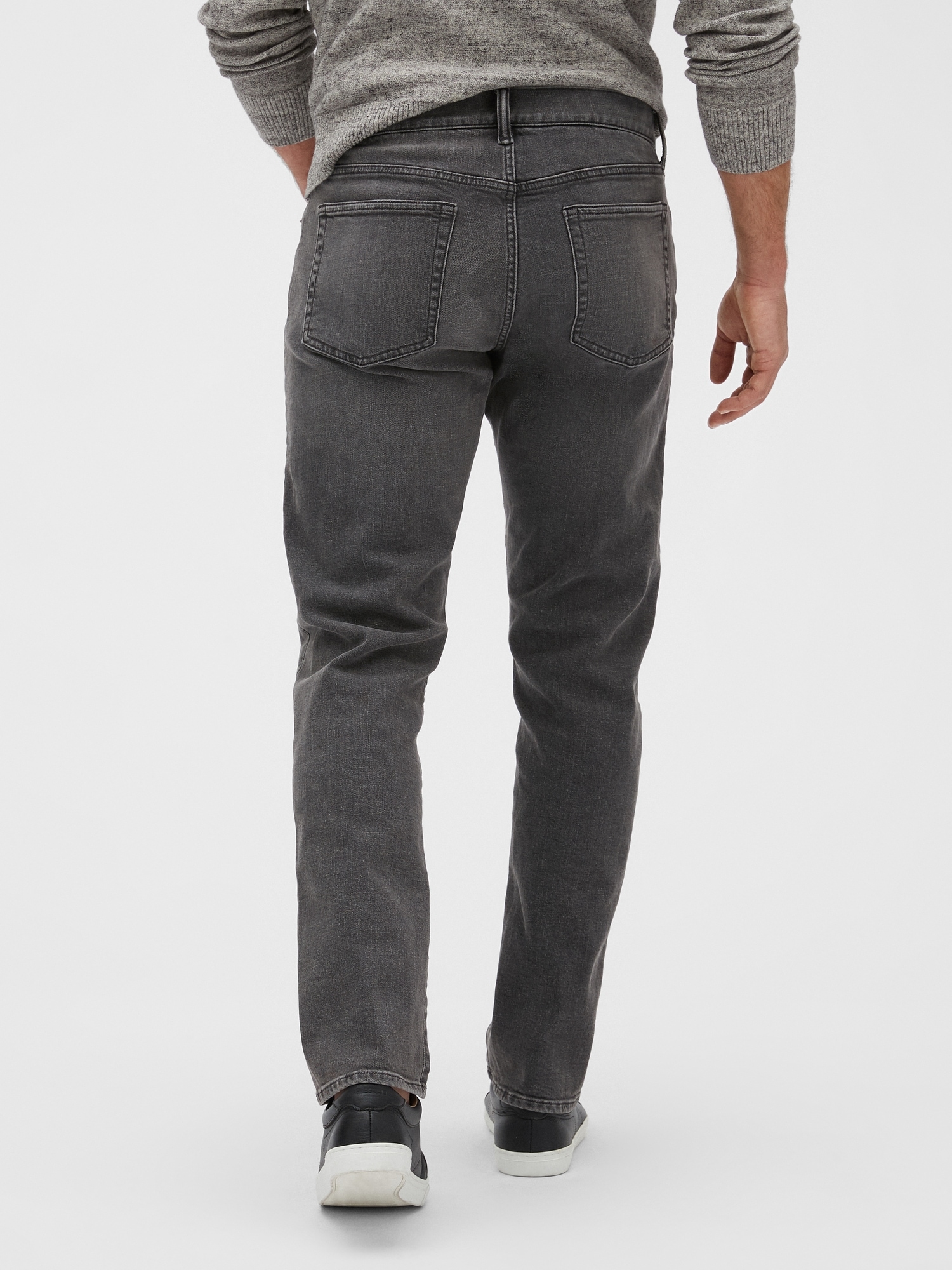 athletic taper jeans with gapflex