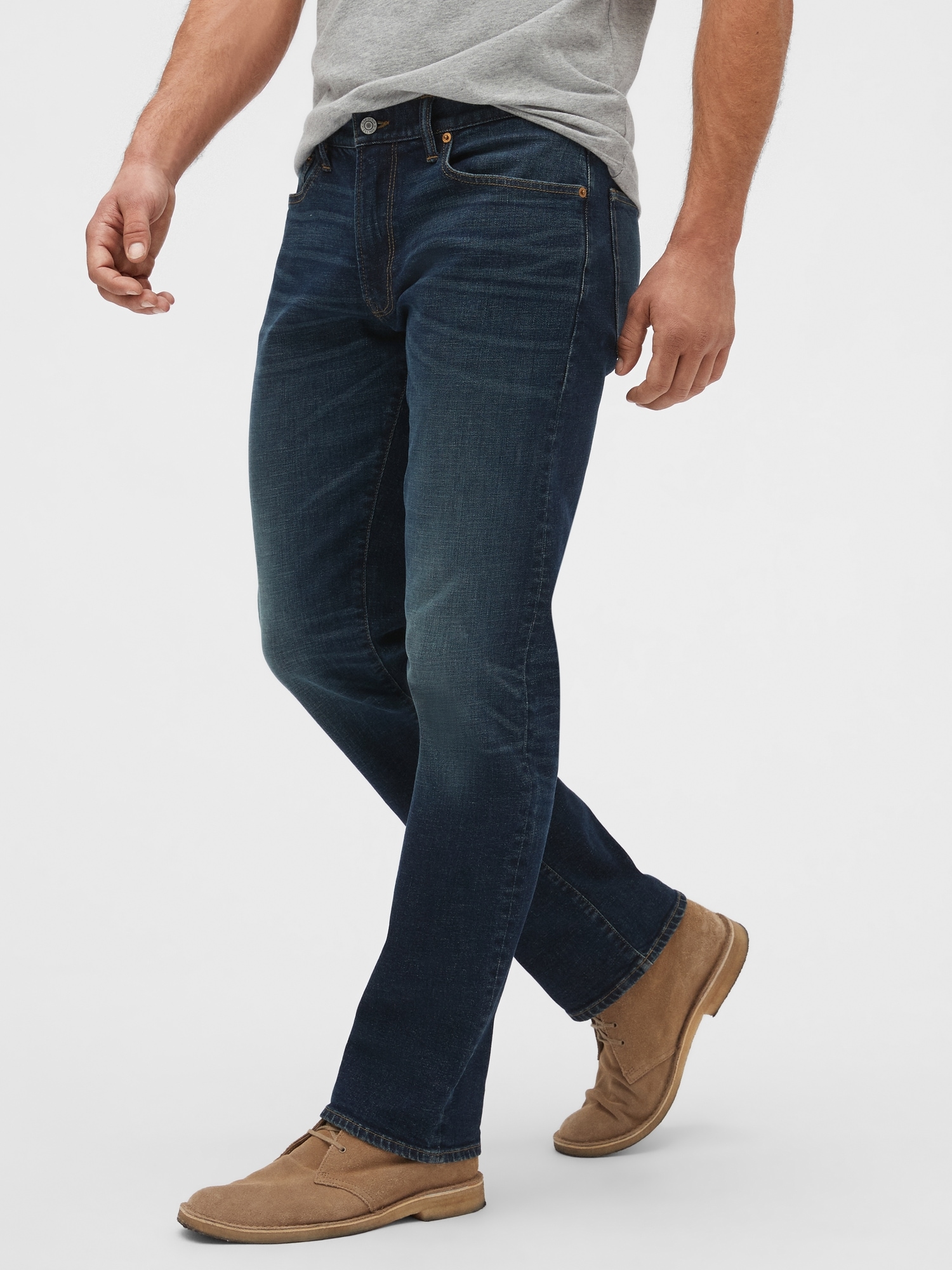 Spor yap Onur Bu gece  Straight Gapflex Jeans with Washwell™ | Gap Factory