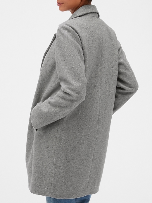Image number 2 showing, Wool-Blend Coat