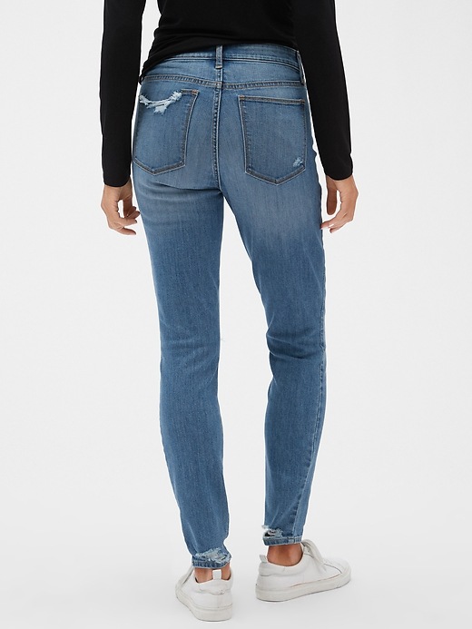 Mid Rise Curvy Legging Skimmer Jeans Gap Factory