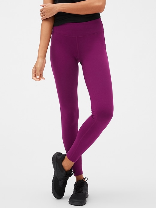 Image number 5 showing, GapFit Sport Compression 7/8 Leggings