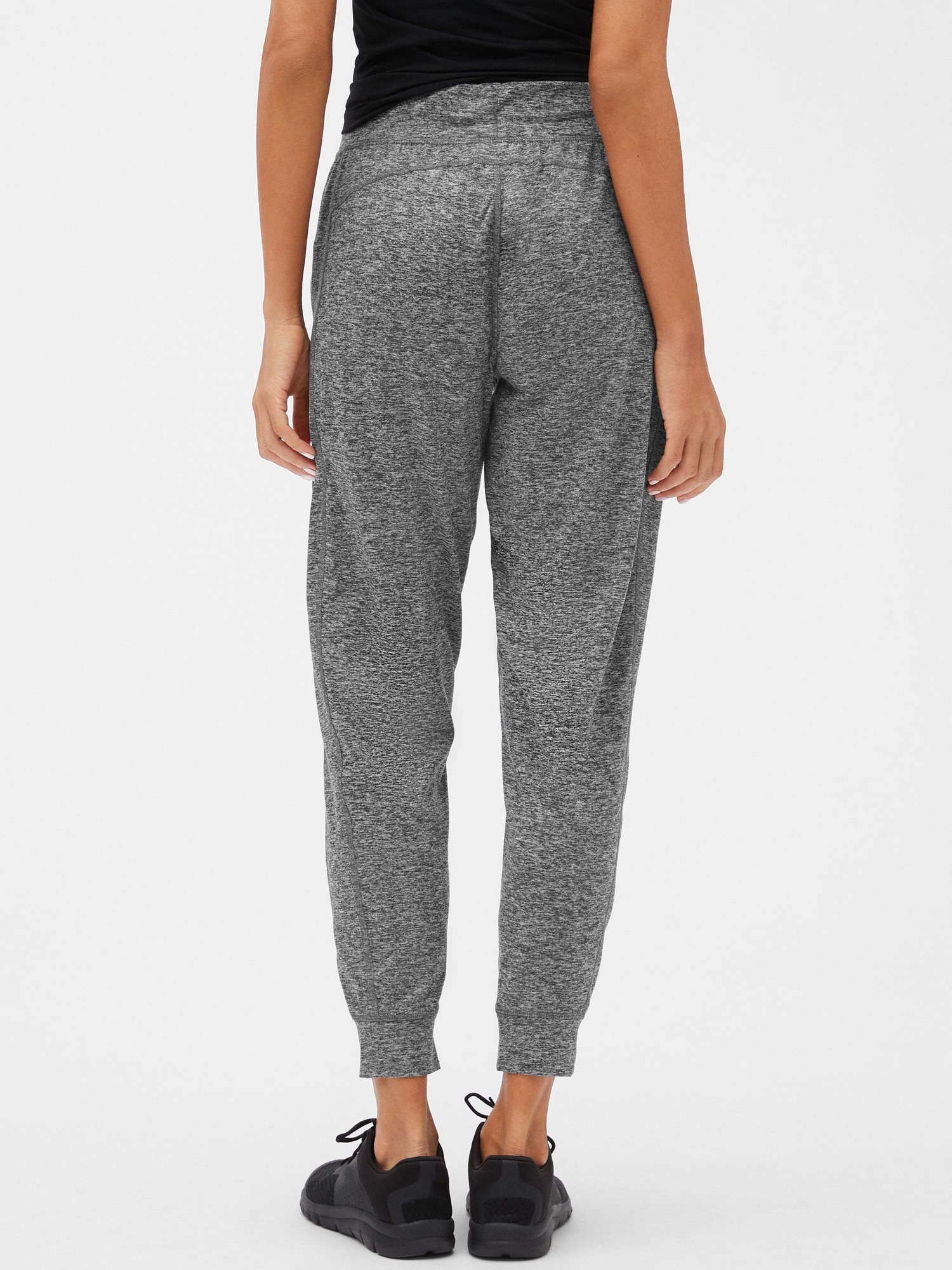 gap brushed tech jersey joggers