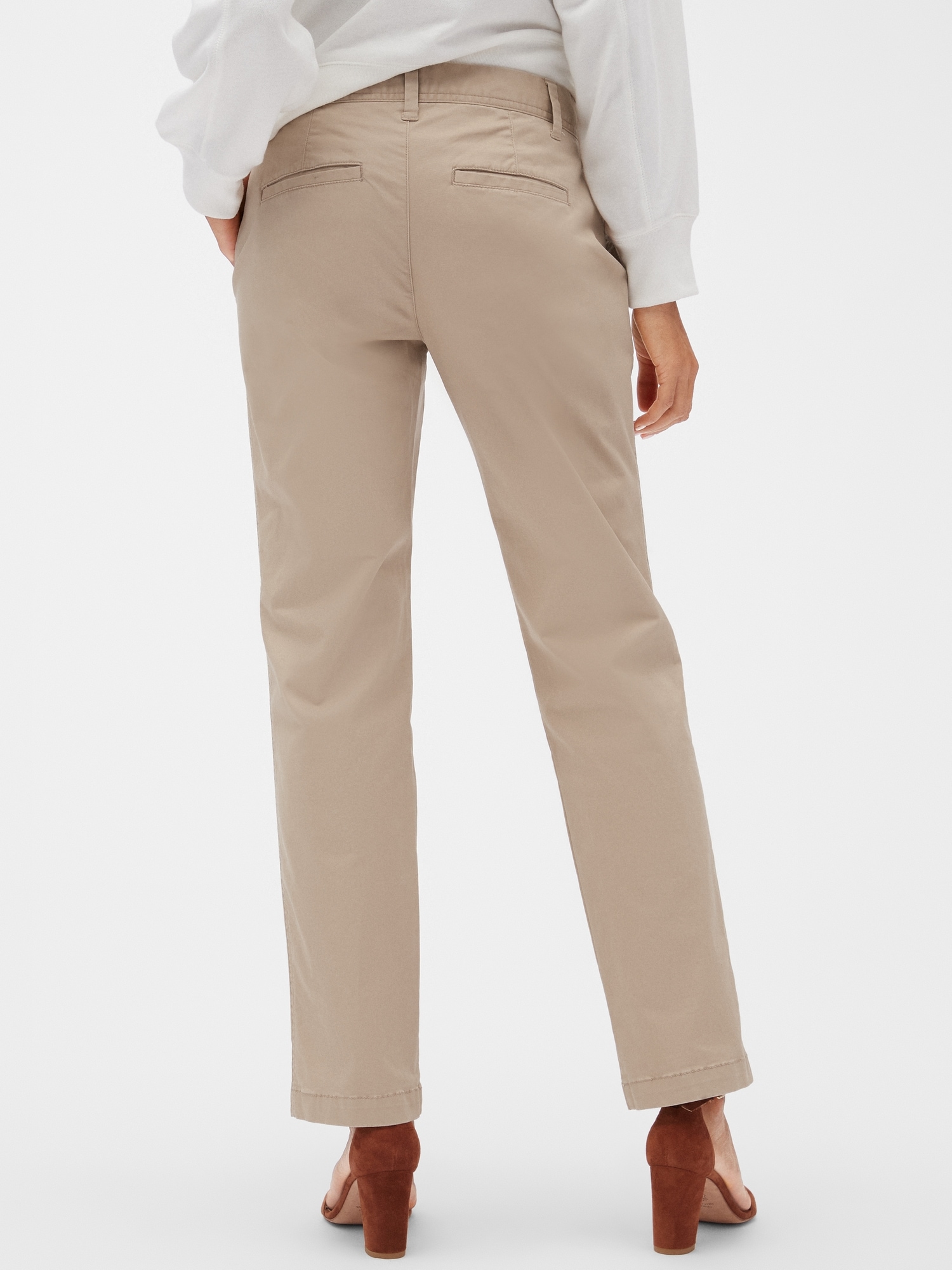 Mid rise khakis Clearance